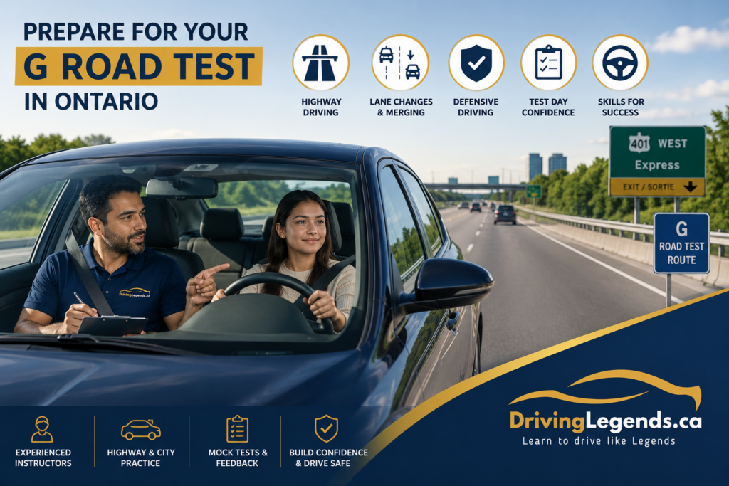 How to Prepare for Your G Road Test in Ontario