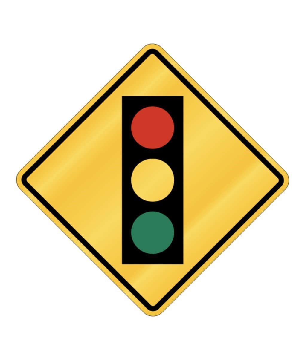 Traffic signal ahead