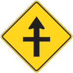 Intersection ahead