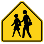 School zone sign
