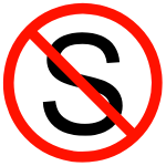 This sign means no stopping