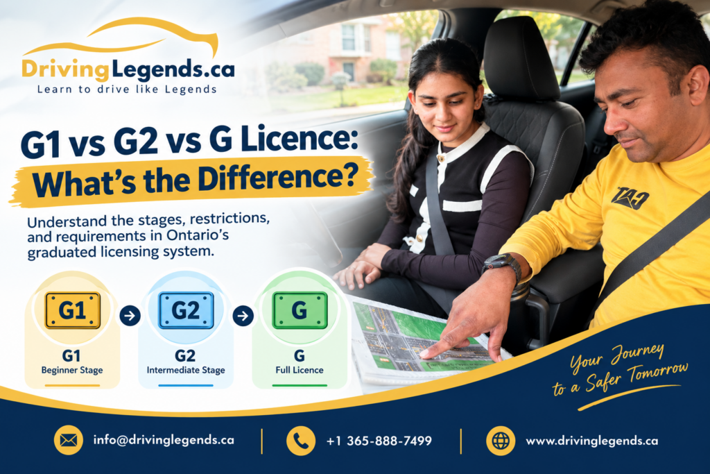 G1 to G Licence_ Driving Stages Explained